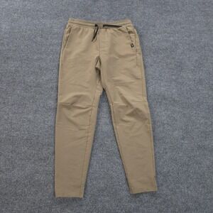UNRL Pants Mens Medium Beige Performance Pant Jogger Stretch Gym Training Run